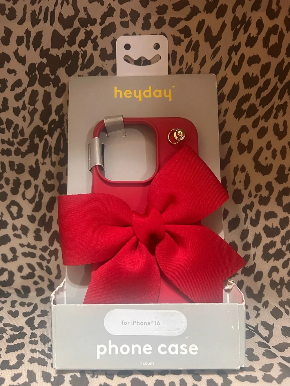 heyday Red Bow Pop Apple iPhone 16 Phone Case